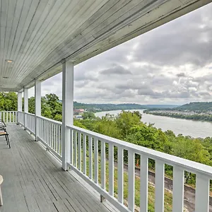 Queen With Ohio River View - 3 Mi To Dtwn!