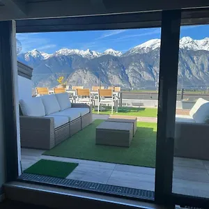 Penthouse Axams Spectacular Views And Large Terrace Apartament Innsbruck